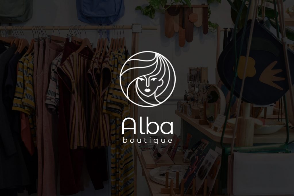 Diseño de logotipo - Alba Boutique